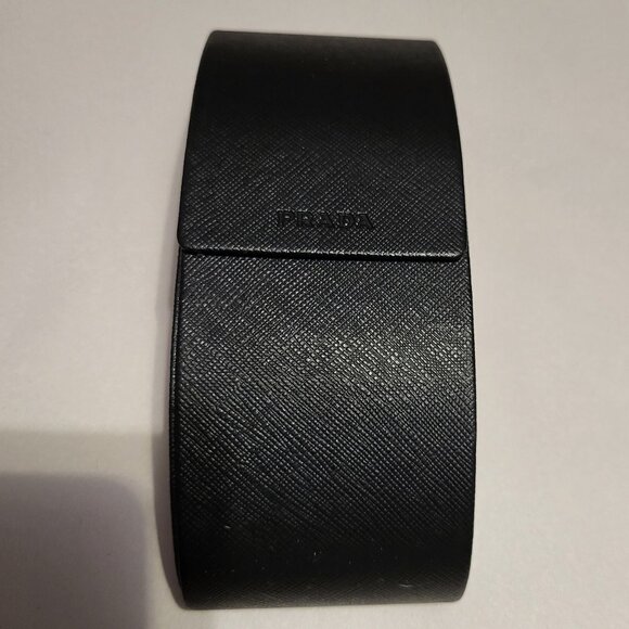 PRADA Accessories - PRADA METAL AND LEATHER SUN GLASS CASE